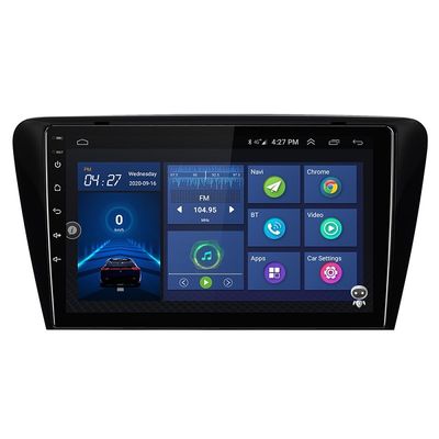 Медиа-проигрыватель 2014 Gps автомобиля Skoda Octavia с Buletooth 1080P
